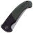 Нож WE Knife Curvaceous сталь CPM-20CV рукоять Black Ti/Green Micarta (WE20012-2)