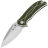 Нож Sencut Hyrax satin сталь 9Cr18MoV рукоять Green/Ivory G10 (S23097-2)