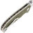 Нож Sencut Hyrax satin сталь 9Cr18MoV рукоять Green/Ivory G10 (S23097-2)