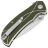 Нож Sencut Hyrax satin сталь 9Cr18MoV рукоять Green/Ivory G10 (S23097-2)