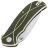 Нож Sencut Hyrax satin сталь 9Cr18MoV рукоять Green/Ivory G10 (S23097-2)