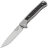 Нож Lion Steel Skinny stonewash сталь MagnaCut рукоять Gray Titanium/Carbon Fiber (SK01 GY)