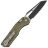 Нож Microtech MSI Ram-Lok Black сталь M390MK рукоять OD Green Tri-Grip Polymer (210T-1PMOD)