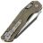 Нож Microtech MSI Ram-Lok Black сталь M390MK рукоять OD Green Tri-Grip Polymer (210T-1PMOD)