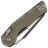 Нож Microtech MSI Ram-Lok Black сталь M390MK рукоять OD Green Tri-Grip Polymer (210T-1PMOD)