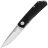 Нож Real Steel Luna Phantom Flipper Liner Lock satin сталь D2 рукоять Black G10 (7007BS)