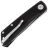 Нож Real Steel Luna Phantom Flipper Liner Lock satin сталь D2 рукоять Black G10 (7007BS)