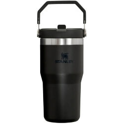 Термостакан Stanley GO IceFlow с трубочкой 0,591л черный (10-09994-287)
