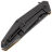 Нож Ruike Forth blackwash сталь 8Cr13MoV рукоять Brown G10/Stainless steel (D191-W)