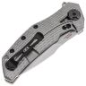 Нож ZT 0308 сталь CPM-20CV Stonewash рукоять Ti/Coyote G10