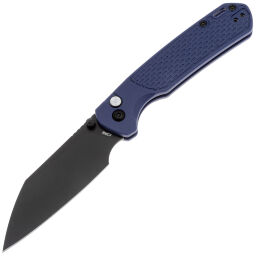Нож CJRB Pyrite Light black PVD сталь AR-RPM9 рукоять Blue FRN (J1945-BBU)