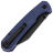 Нож CJRB Pyrite Light black PVD сталь AR-RPM9 рукоять Blue FRN (J1945-BBU)
