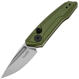 Нож Kershaw Launch 9 сталь CPM-154 рукоять Olive Aluminium (7250OLSW)