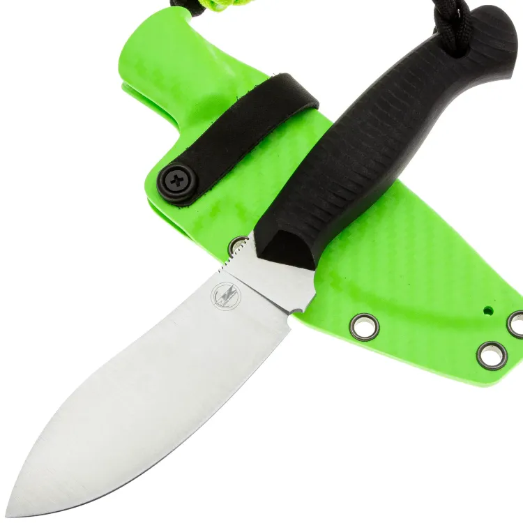 Нож 7 Ножей Нессмук Гибрид конвекс сталь N690 рукоять Black G10