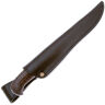 Нож Финка 135 сталь D2 рукоять карельская береза темная (Ульданов Д.Ф.)