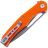 Нож Sencut Citius stonewash сталь 9Cr18MoV рукоять Orange G10 (SA01C)
