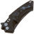 Нож Hogue X5 Wharncliffe black сталь CPM-154 рукоять Black Alu/Black G-Mascus (34569)