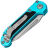 Нож Microtech LUDT Gen III T/E stonewash сталь M390MK рукоять Turquoise Aluminum (1136-10TQ)