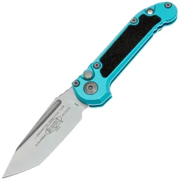 Нож Microtech LUDT Gen III T/E stonewash сталь M390MK рукоять Turquoise Aluminum (1136-10TQ) Нож Microtech LUDT Gen III T/E stonewash сталь M390MK рукоять Turquoise Aluminum (1136-10TQ)