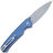 Нож CIVIVI Altus stonewash сталь Nitro-V рукоять Blue Aluminium (C20076-6)