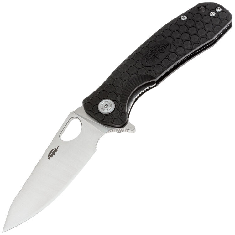 Нож Honey Badger Leaf M сталь D2 рукоять Black FRN