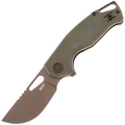 Нож MKM Vincent brown cerakote сталь N690 рукоять OD Green G10 (VCN-GGC)