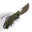 Нож MKM Vincent brown cerakote сталь N690 рукоять OD Green G10 (VCN-GGC)