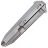 Нож WE Knife Diatomic сталь Hakkapella Damasteel рукоять Beadblast gray Ti (WE22032-DS1)