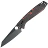 Нож Daggerr Alligator DH Blackwash сталь Magnacut рукоять Black/Red G-mascus