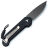 Нож Microtech LUDT Apocalyptic сталь M390 рукоять Black Aluminum (135-10AP)