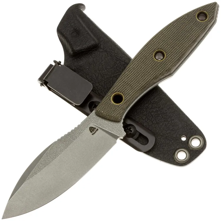 Нож PhantomTools Canuck L gen2 сталь N690 рукоять Black canvas Micarta