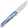 Нож Maxace Kestrel cталь M390 рукоять White G10/Blue Aluminium