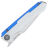 Нож Maxace Kestrel cталь M390 рукоять White G10/Blue Aluminium