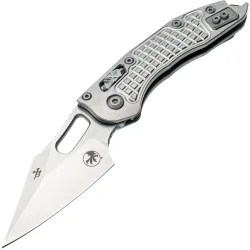 Нож Microtech Marfione Select Stitch Ram-Lock stonewash сталь M390MK рукоять Stonewash Frag Titanium