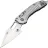 Нож Microtech Marfione Select Stitch Ram-Lock stonewash сталь M390MK рукоять Stonewash Frag Titanium