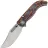 Нож Vosteed Naga stonewash сталь S35VN рукоять Copper Raindrop Micarta