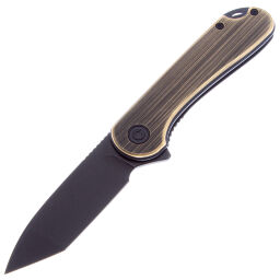 Нож CIVIVI Elementum Tanto Blackwash сталь D2 рукоять Rubbed Brass (C907T-A)