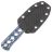 Нож QSP Canary сталь Laminated Damascus рукоять Black-White-Blue CF (QS141-I)