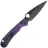 Нож Daggerr Sting Slim X-Lock PVD сталь VG-10 рукоять Purple G10