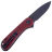 Нож CIVIVI Elementum blackwash сталь D2 рукоять Burgundy G10 (C907A-1)
