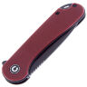 Нож CIVIVI Elementum blackwash сталь D2 рукоять Burgundy G10 (C907A-1)