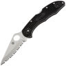 Нож Spyderco Delica 4 Serrated сталь VG-10 рукоять Black FRN (C11SBK)