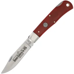 Нож Queen Cutlery Lockback Folding Knife сталь 1095 рукоять Red Bone