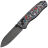 Нож Kizer Drop Bear black сталь S45VN рукоять Nebula FatCarbon