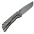 Нож McNees PM Mac 2 3.5" darkwash сталь MagnaCut рукоять Swerve Green&Bronze Titanium