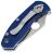 Нож Spyderco Ambitious Serrated LTW сталь S35VN рукоять Blue FRN (C148SBL)