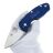 Нож Spyderco Ambitious Serrated LTW сталь S35VN рукоять Blue FRN (C148SBL)