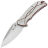 Нож Sencut Hyrax satin сталь 9Cr18MoV рукоять Ivory/Red G10 (S23097-3)