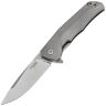 Нож Lion Steel T.R.E. сталь M390 рукоять Gray Titanium (TRE GY)