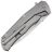 Нож Lion Steel T.R.E. сталь M390 рукоять Gray Titanium (TRE GY)